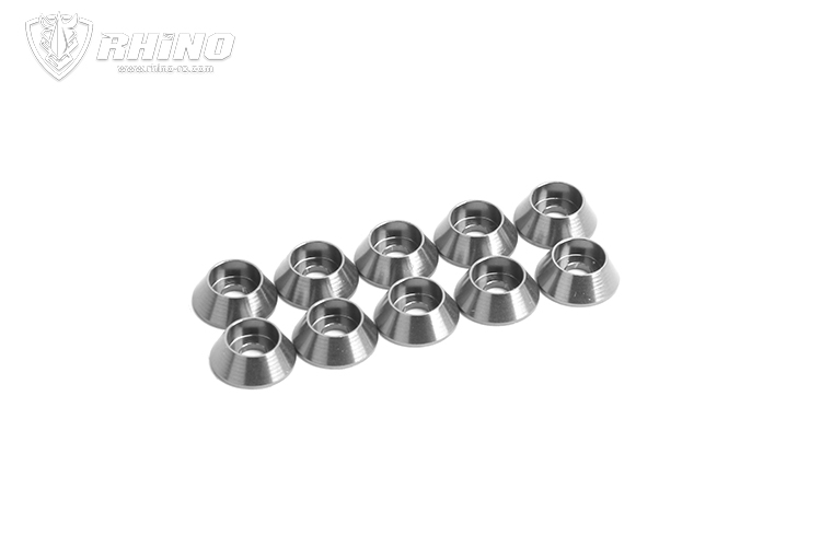 M3 Countersunk Washer (Silver) 10 pcs